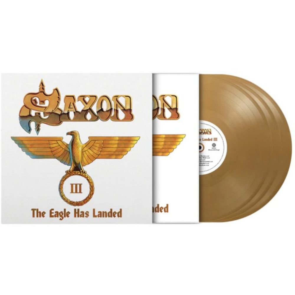 Saxon - Eagle Has Landed III - Limited 180-Gram Gold Colored Vinyl  LP LP
